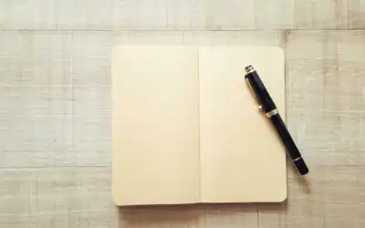 Paket Souvenir Buku Agenda dan Bolpoin untuk Acara Resmi