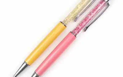 Souvenir Pulpen Kristal dengan Stylus