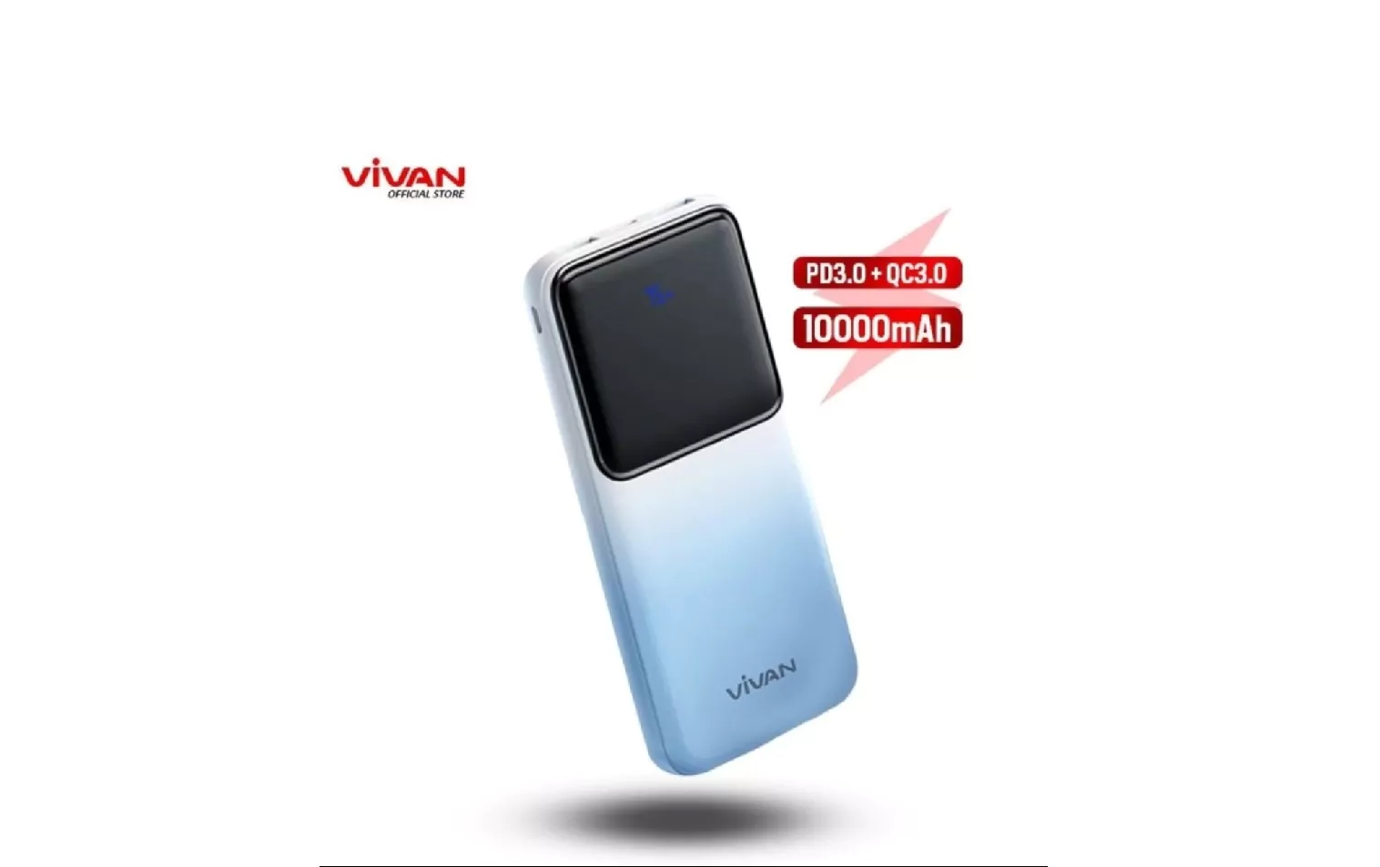 Custom Powerbank Vivan dengan Laser Grafir