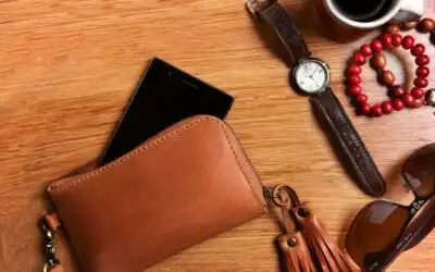 Leather Wallet: Premium Gift Set Perusahaan