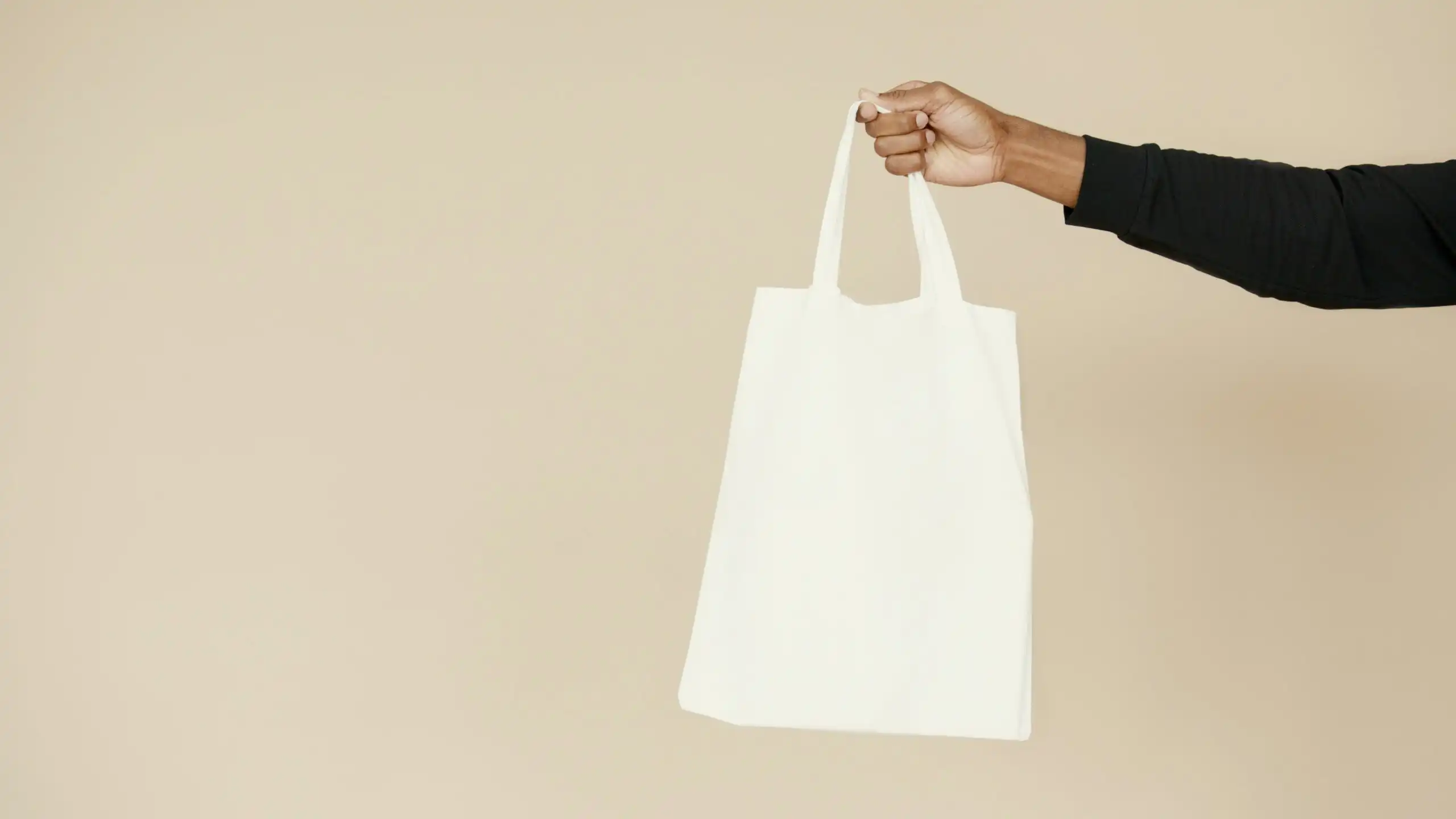 Tote Bag Kain Blacu