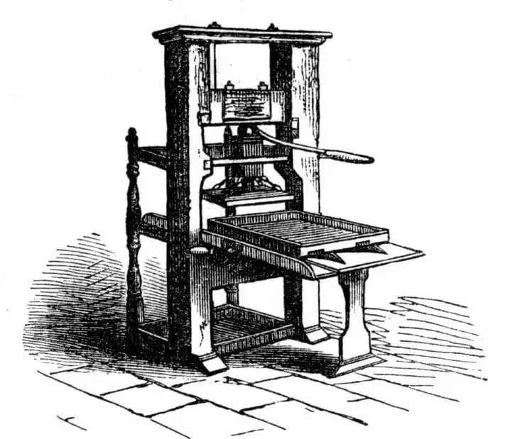 Mesin Cetak Gutenberg