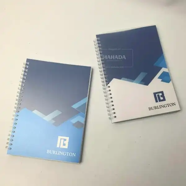 Buku Agenda Dengan Cover Berbahan Softcover Jilid Ring Kawat (4)