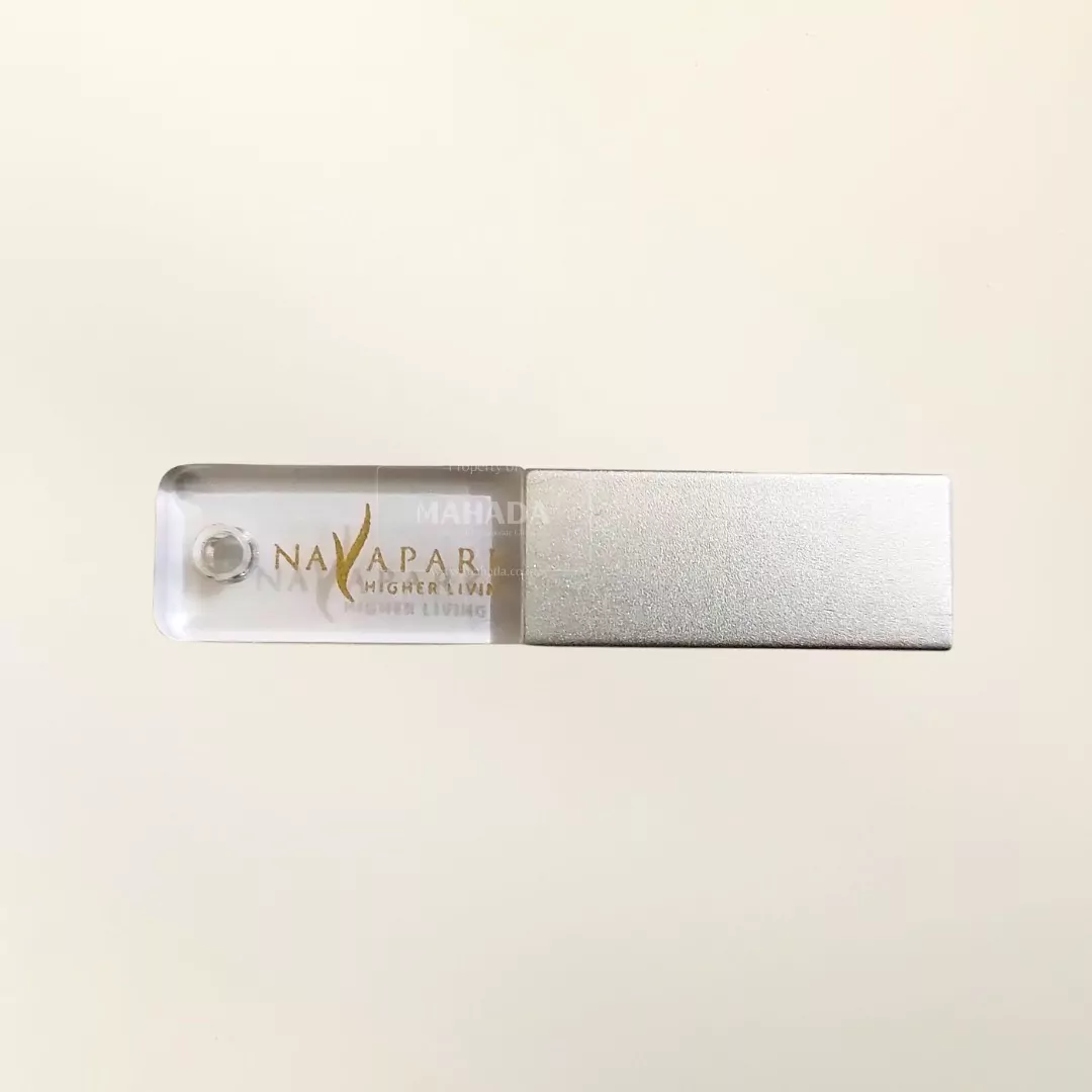 Flashdisk Berbahan Kombinasi Metal dan Akrilik Dengan Logo dan Packaging Khusus (1)