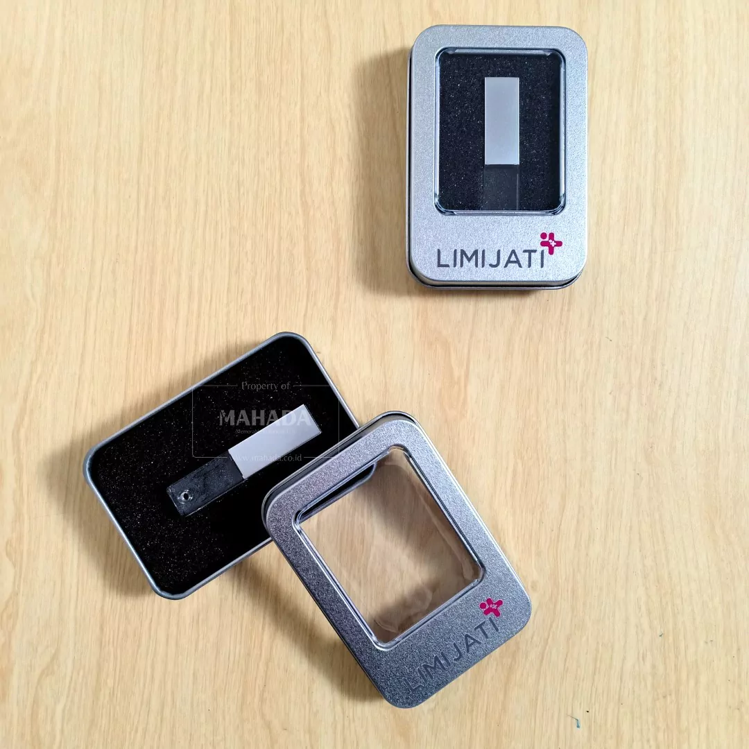 Flashdisk Berbahan Kombinasi Metal dan Akrilik Dengan Logo dan Packaging Khusus (4)