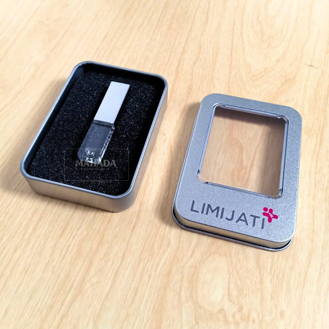 Flashdisk Berbahan Kombinasi Metal dan Akrilik Dengan Logo dan Packaging Khusus (5)