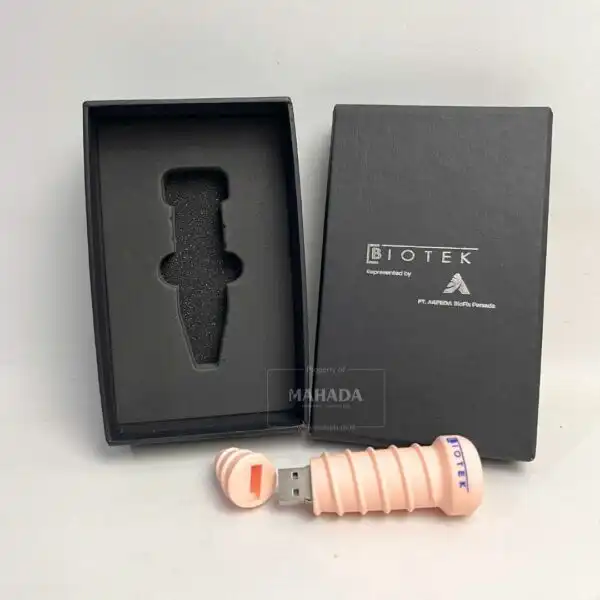 Flashdisk Model 3 Dimensi Berbahan Karet Dengan Desain Logo Perusahaan (5)