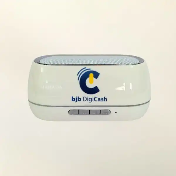 Speaker Bluetooth Model Wireless Dengan Logo Custom dan Packaging Box (1)