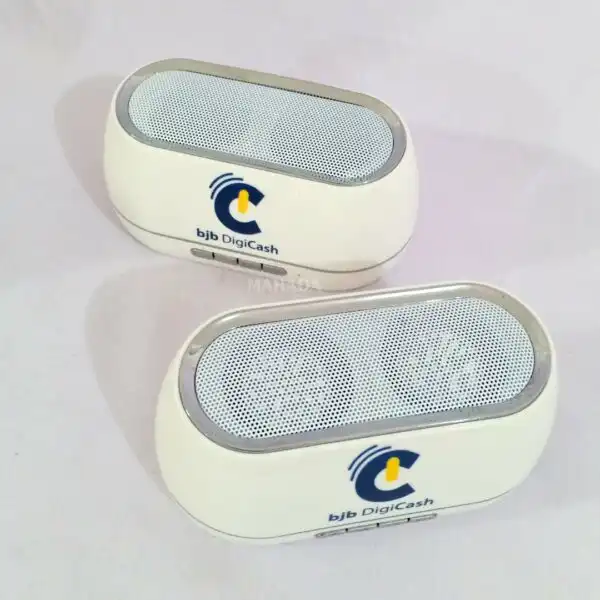 Speaker Bluetooth Model Wireless Dengan Logo Custom dan Packaging Box (2)
