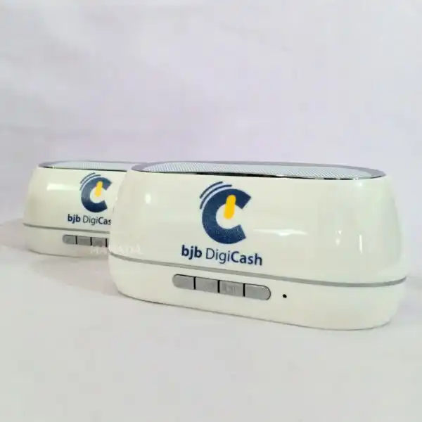 Speaker Bluetooth Model Wireless Dengan Logo Custom dan Packaging Box (4)