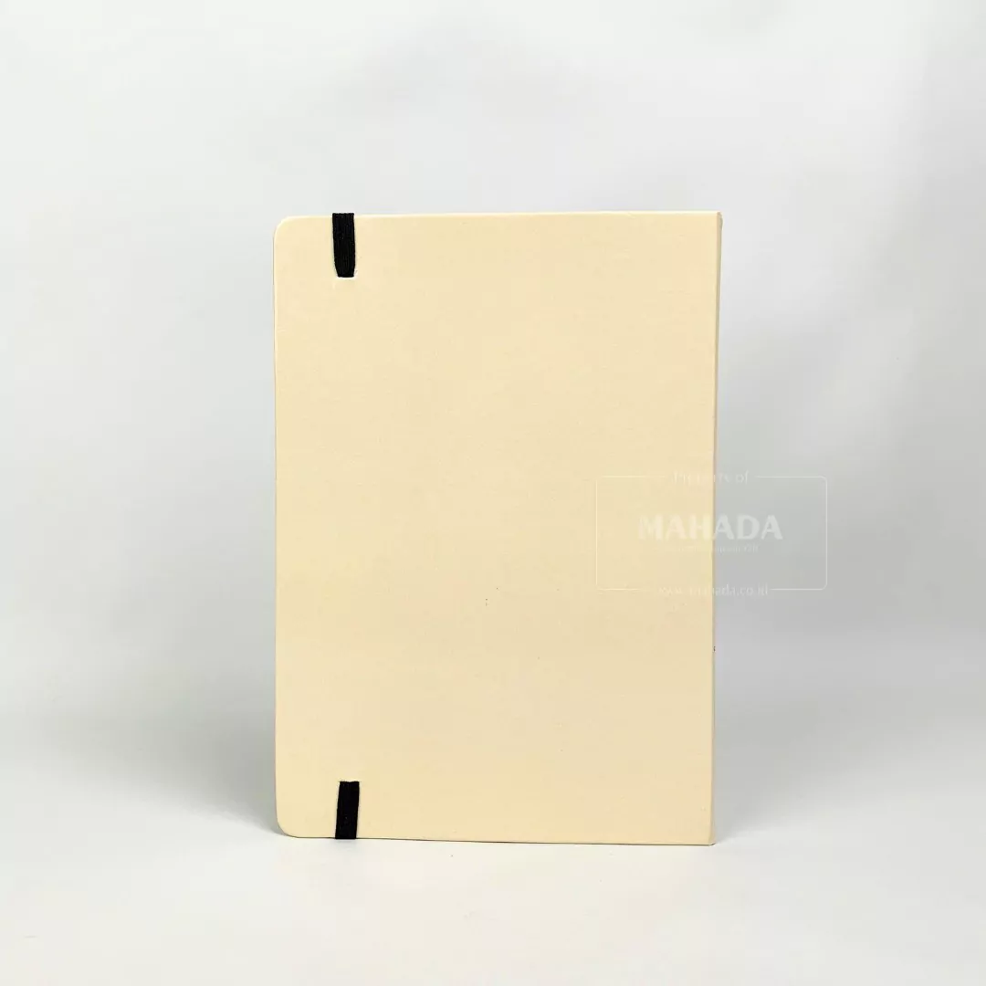 Buku Agenda Berbahan Hardcover Dengan Pengunci Karet Desain Grafis Custom (6)