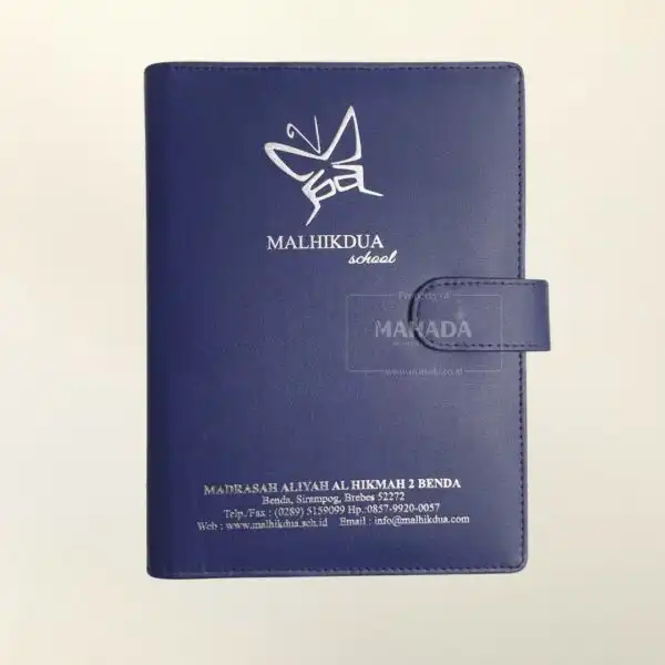 Buku Agenda Berbahan Kulit Model Binder Dengan Pengunci Magnet (1)
