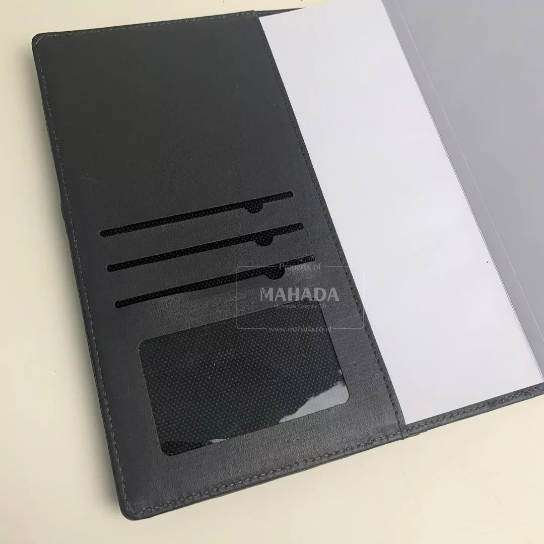 Buku Agenda Dengan Cover Berbahan Kulit Dan Cover Buku Softcover Desain Custom Logo Perusahaan (7)