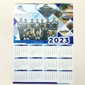 Kalender Dinding 12 Bulan Dengan Desain Custom Perusahaan (1)