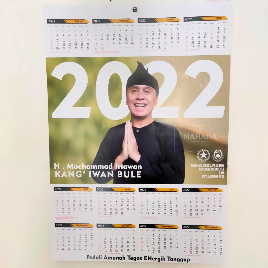 Kalender Dinding 12 Bulan Dengan Desain Custom Perusahaan (5)