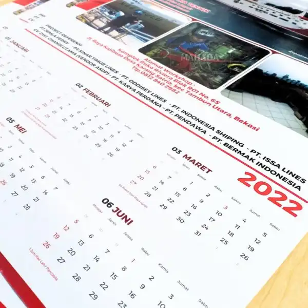 Kalender Dinding 6 Bulan Dengan Desain Custom Perusahaan (8)