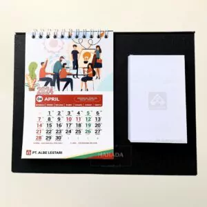Kalender Meja Dengan Notes Model Landscape Dapat Custom Desain Grafis (1)