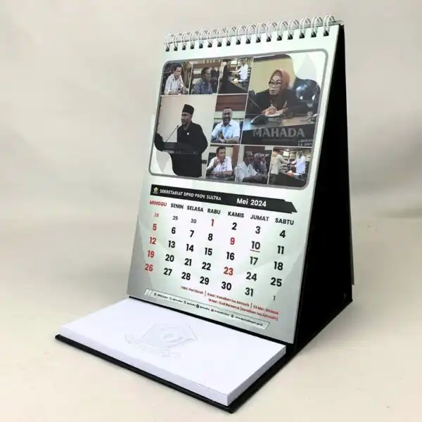 Kalender Meja Dengan Notes Model Landscape Dapat Custom Desain Grafis (5)