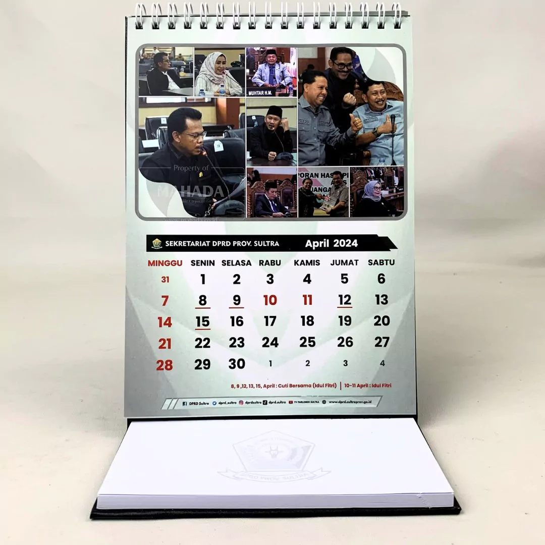 Kalender Meja Dengan Notes Model Landscape Dapat Custom Desain Grafis (8)