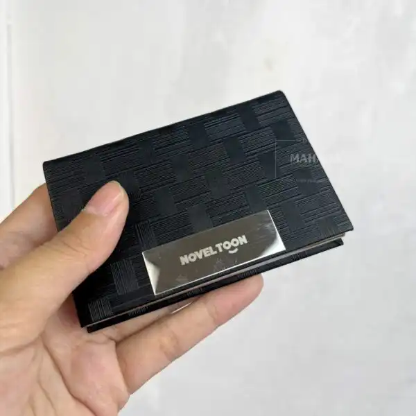 Cardholder Dengan Bahan Kulit dan Stainless Beragam Model Custom Logo Perusahaan (10)