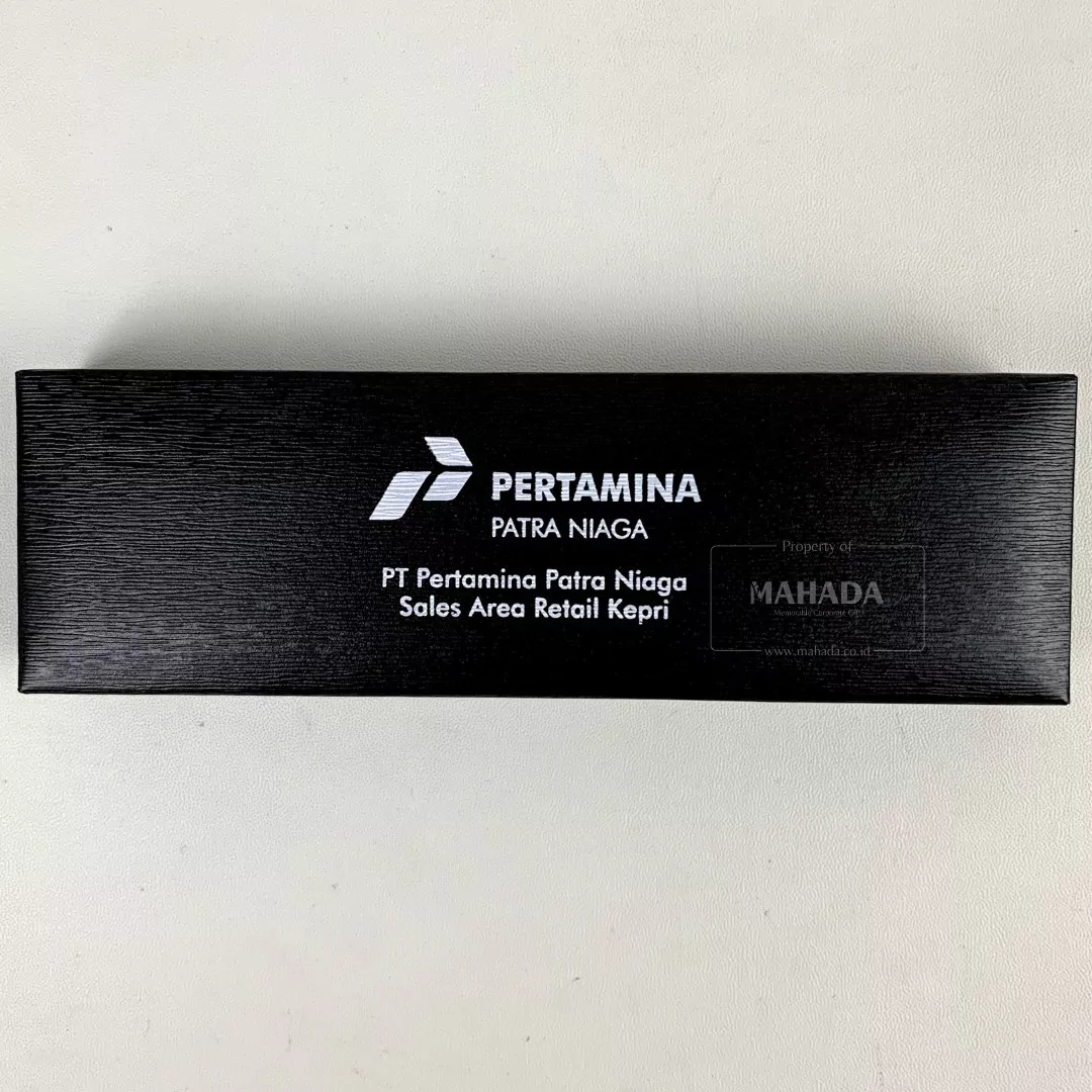 Packaging Box Untuk Pulpen Bolpoin Dengan Desain Logo Custom dan Bagian Dalam Busa (4)