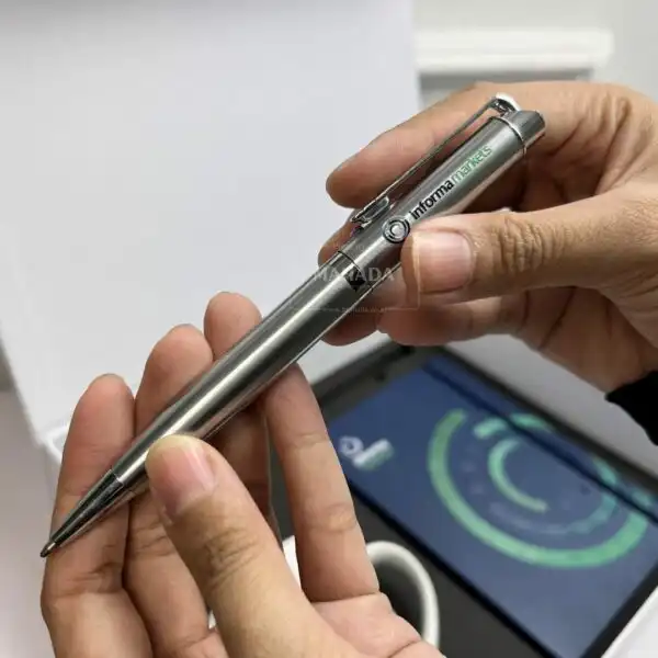 Pulpen Metal Dengan Custom Logo Perusahaan Untuk Souvenir (4)