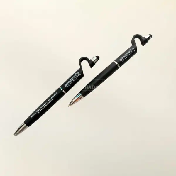 Stationery Alat Tulis Pulpen Bolpoin Berbahan Plastik Dengan Logo Perusahaan Custom (10)