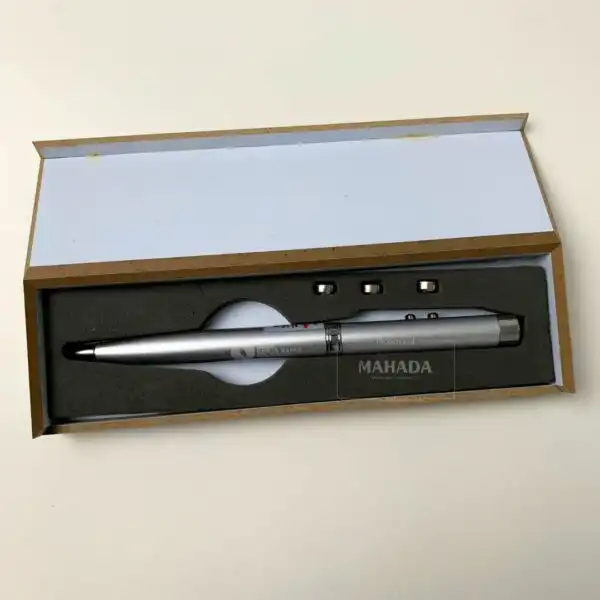 Stationery Alat Tulis Pulpen Bolpoin Custom Logo Dengan Pointer Untuk Presentasi (6)