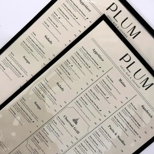 Stationery Buku Menu Custom Dengan Logo Gold Foil dan Emboss Berbahan Kulit Kombinasi (11)