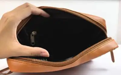 Tas Kulit Premium untuk Souvenir Promosi