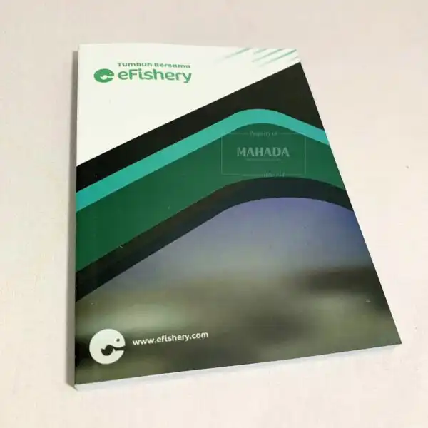 Buku Agenda Berbahan Softcover Dengan Jilid Blok Lem Custom Desain (2)
