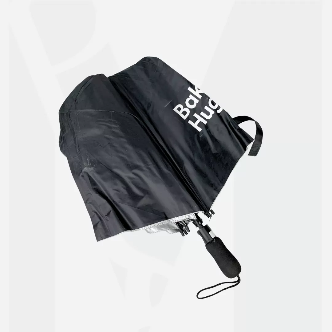 Payung Lipat Dengan Pegangan Busa Dapat Ditambah Logo Perusahaan (6)