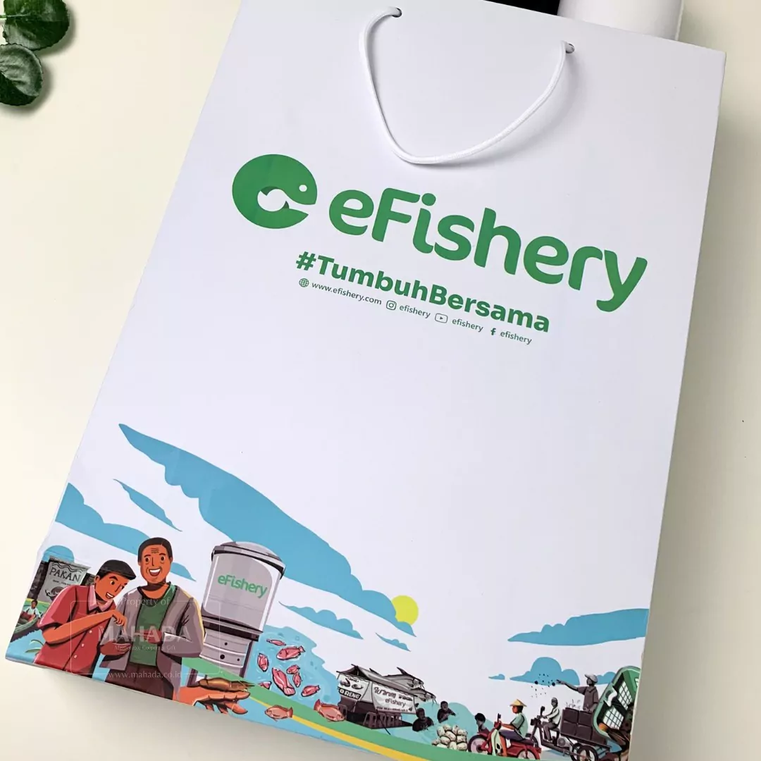 Tas Paperbag Dengan Desain Custom Dilengkapi Tali Untuk Souvenir Seminar (3)