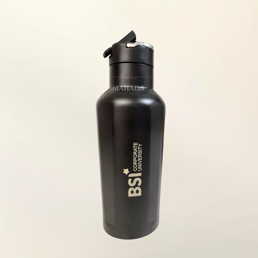 Tumbler Stainless Dengan Mekanisme Tutup Model Flip Custom Desain dan Logo (1)