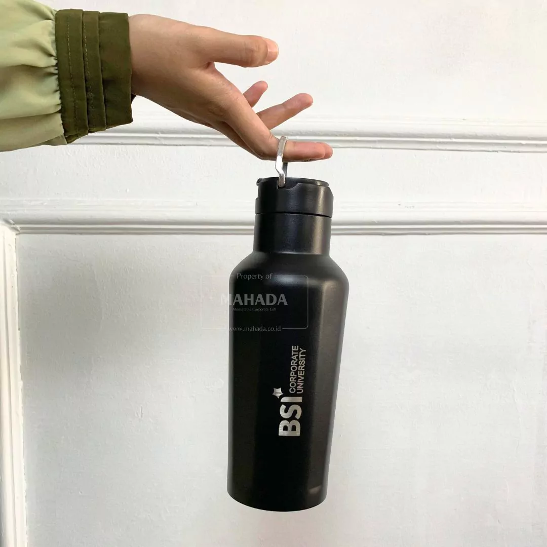 Tumbler Stainless Dengan Mekanisme Tutup Model Flip Custom Desain dan Logo (3)