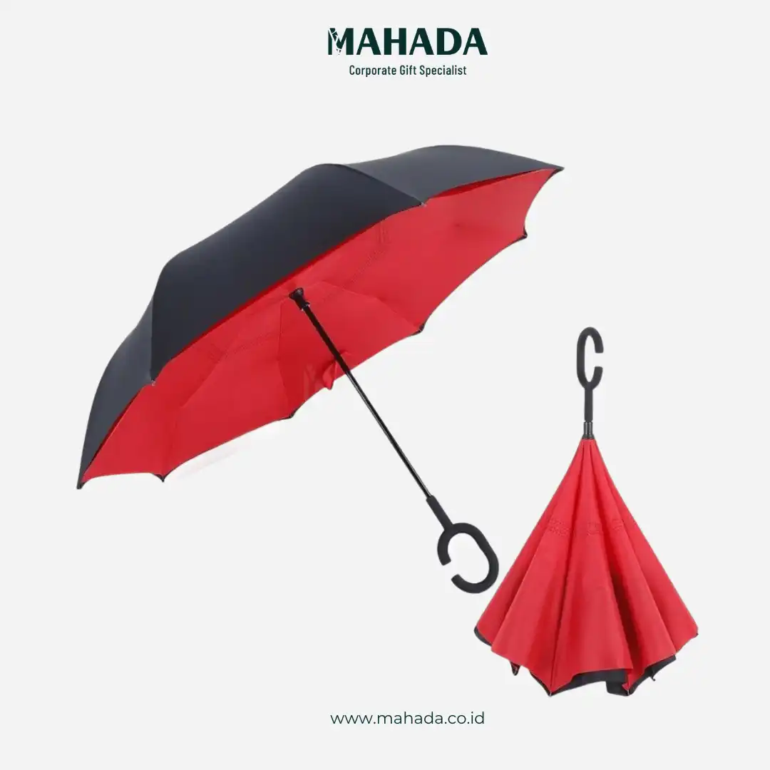 souvenir payung golf terbalik