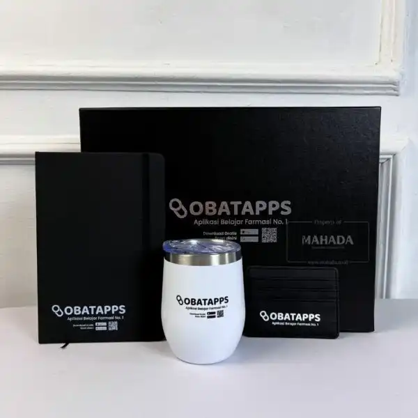 Gift Set Berisi 3 Item Tumbler Egg, Cardholder Kulit, dan Buku Agenda Dengan Custom Logo dan Packaging (5)