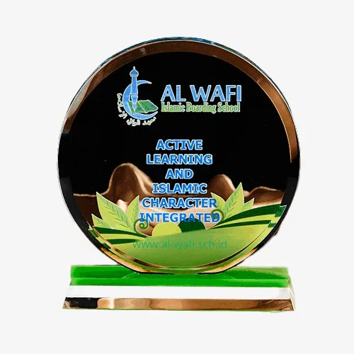 plakat akrilik bulat murah