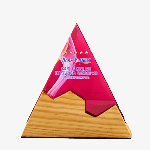 plakat resin segitiga