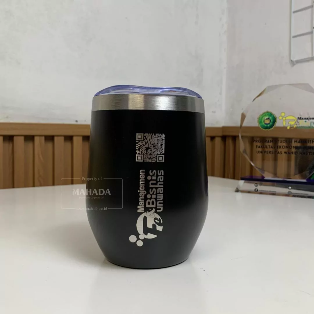 Botol Minum Tumbler Stainless Berbentuk Egg Telur Bulat Dengan Custom Logo Untuk Souvenir (8)