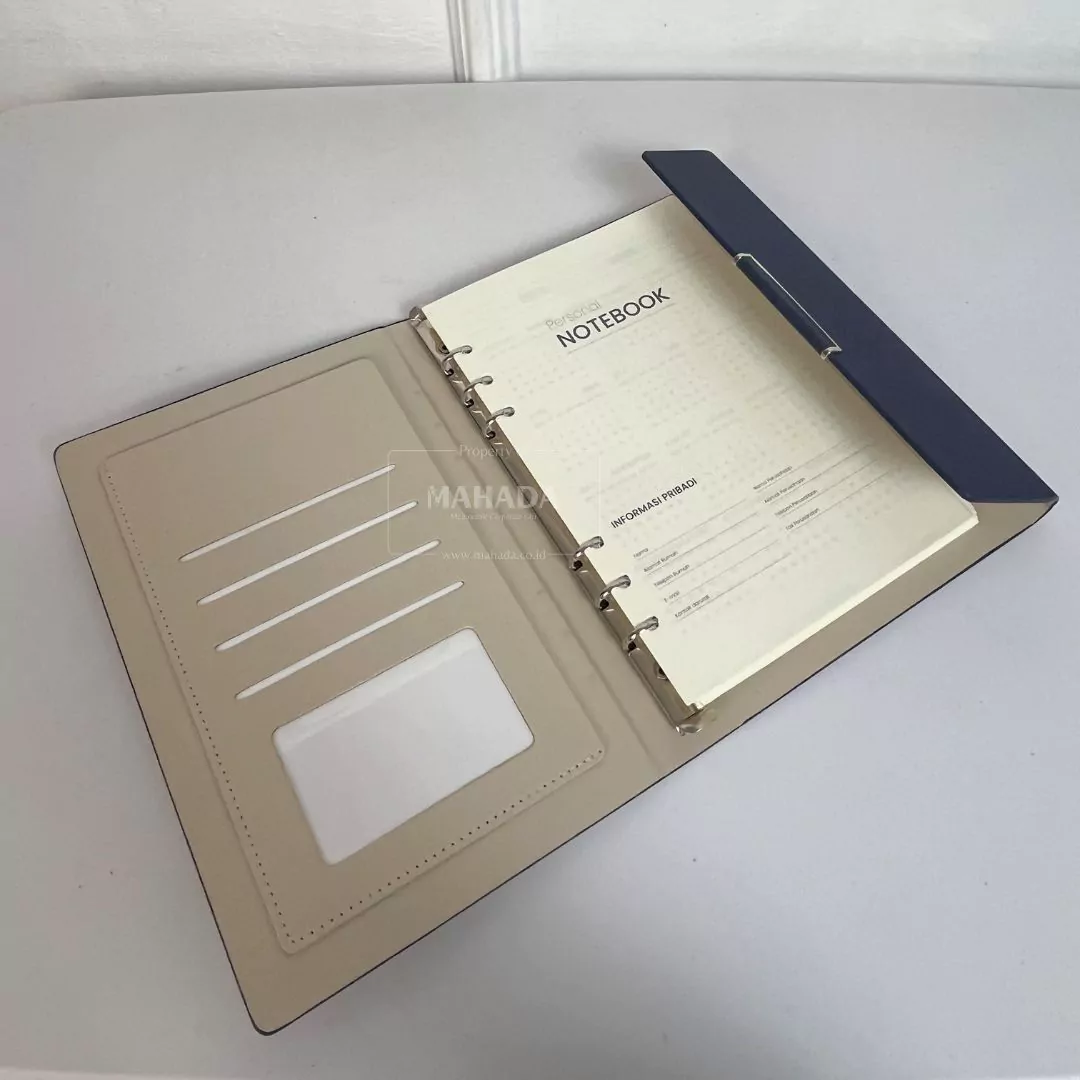 Buku Agenda Kulit Multifungsi Dengan Cardholder (3)
