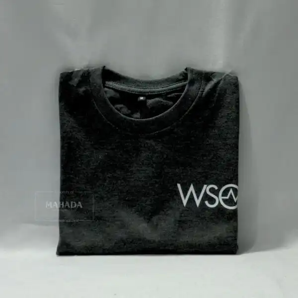 Kaos T Shirt Custom Dengan Custom Logo dan Desain Untuk Souvenir Acara Seminar Kantor (5)