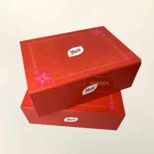 Packaging Box Berbahan Hardbox Dengan Magnet Untuk Pengunci Box Custom Desain Grafis (a)