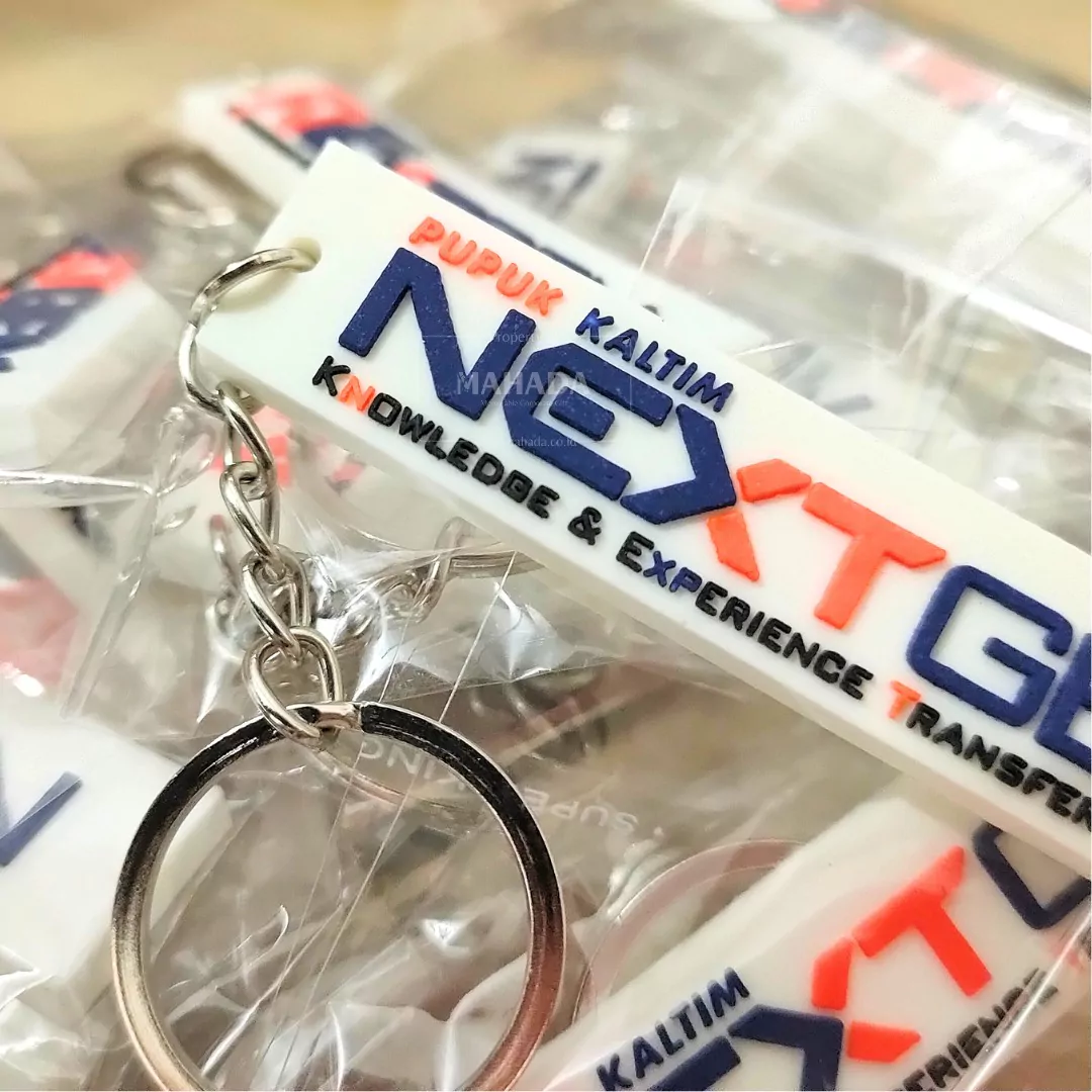 Gantungan Kunci Berbahan Karet Dengan Custom Logo Perusahaan Untuk Souvenir (5)