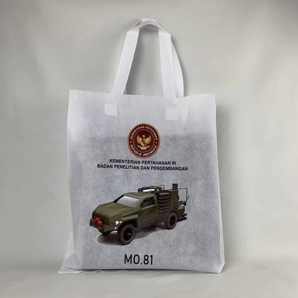 Goodie bag custom warna putih