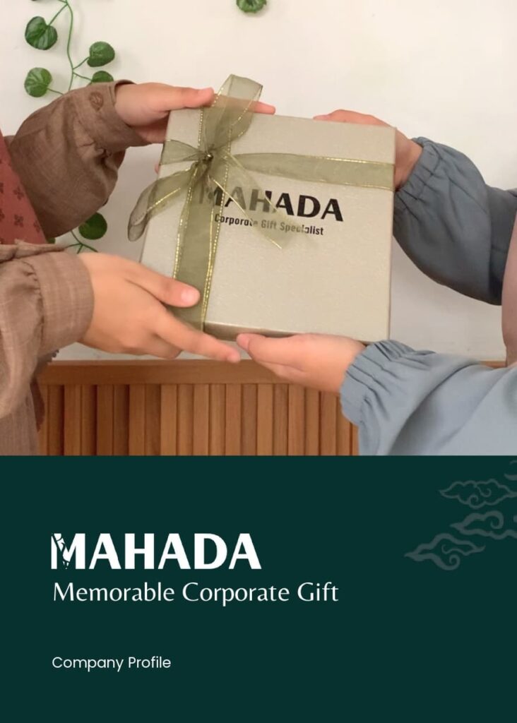 Contoh Company Profile pdf Mahada bagian Cover Depan