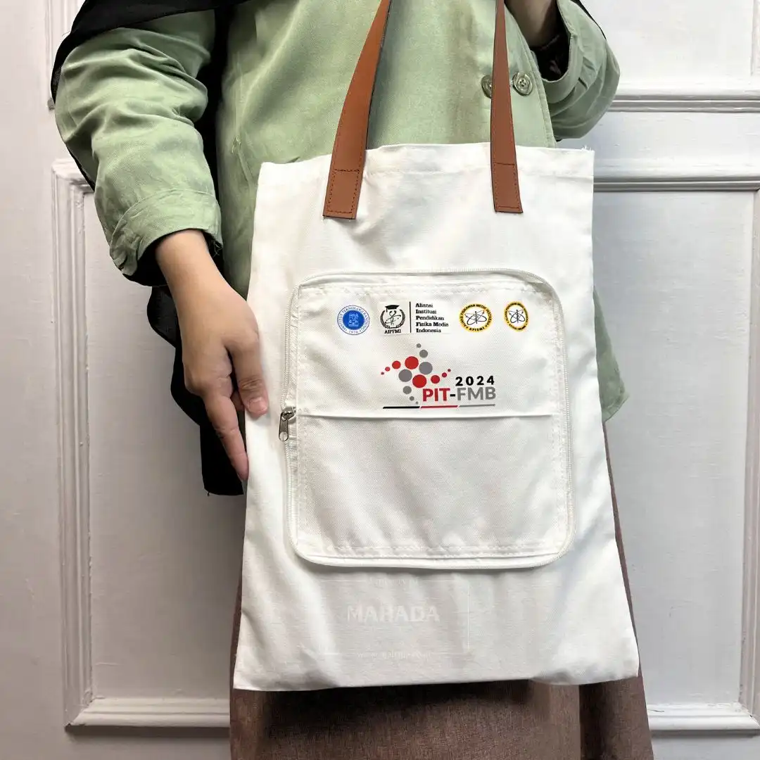 Seminar Kit Berisi 4 Item Souvenir Tas Totebag, Pouch, Lanyard dan Pulpen Metal Untuk Souvenir Acara (6)