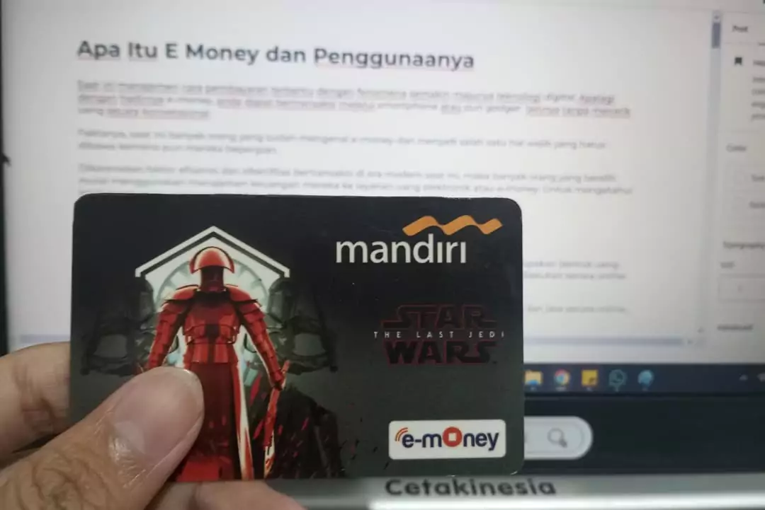 Apa Itu E Money dan Penggunaanya