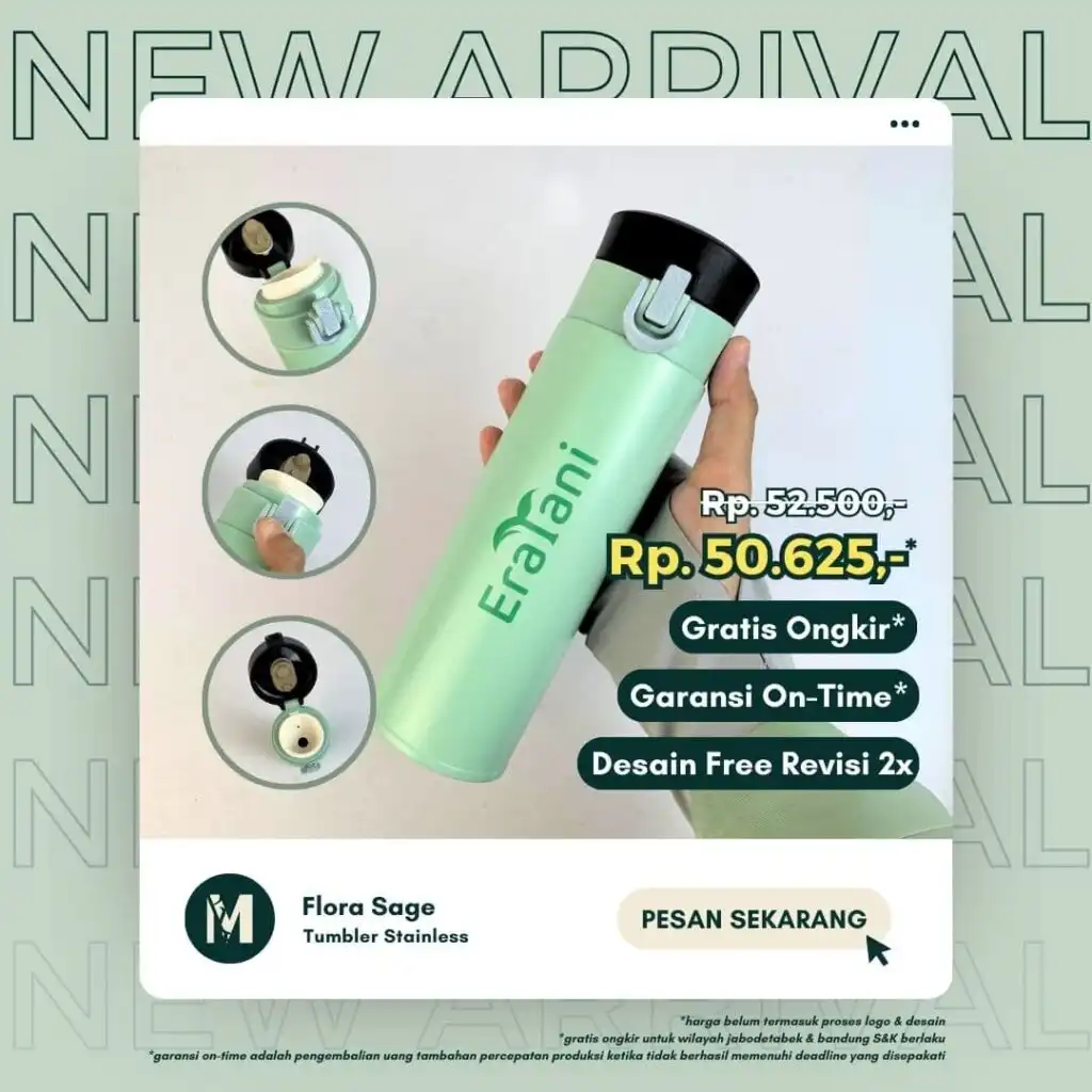 Tumbler Flora Sage