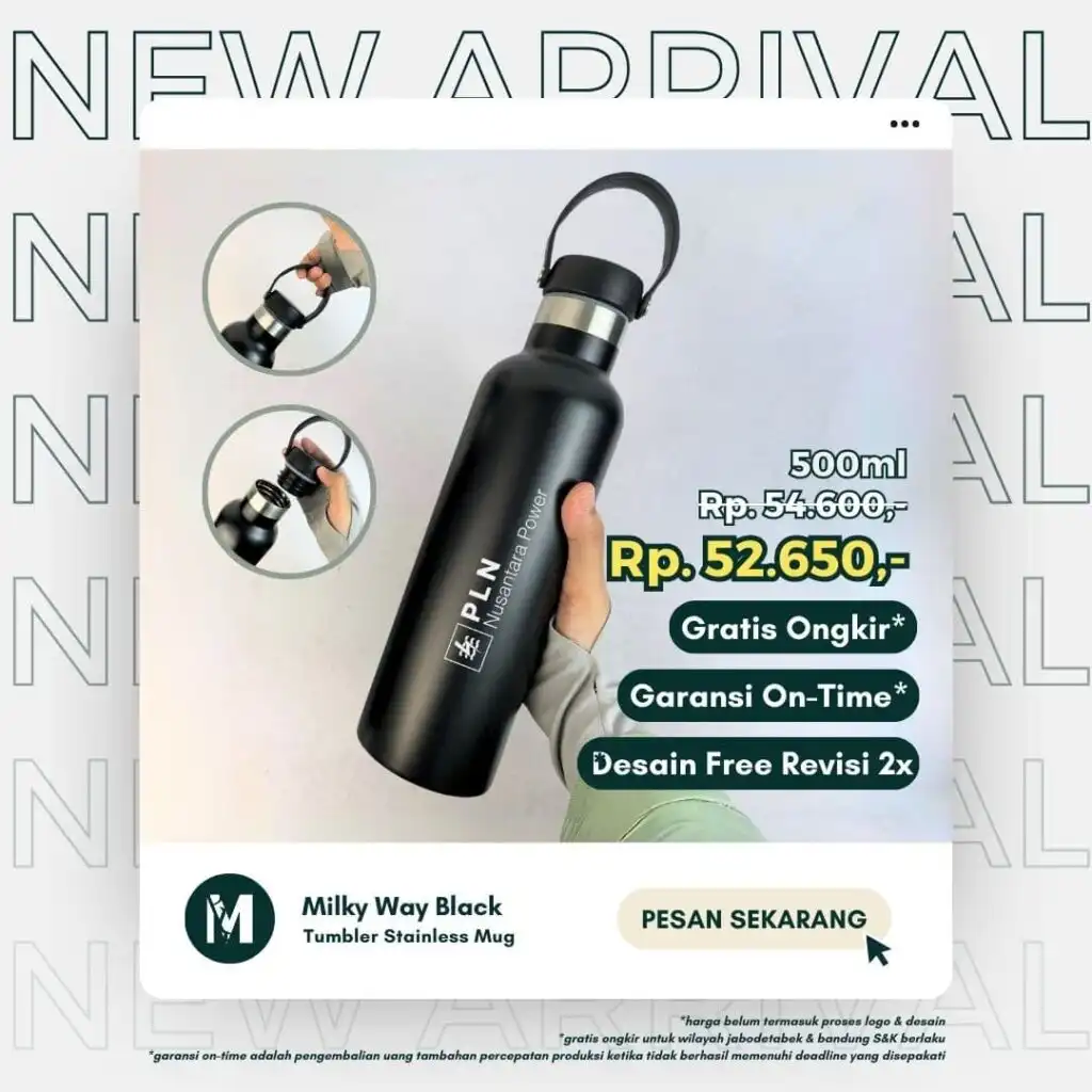 Tumbler Milky Way Black